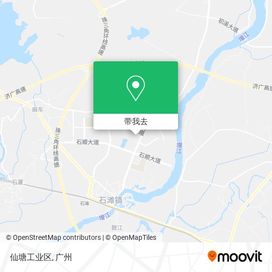 仙塘工业区地图