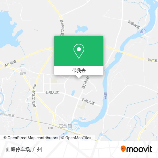 仙塘停车场地图