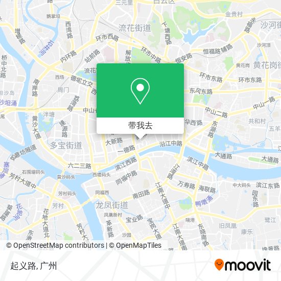 起义路地图