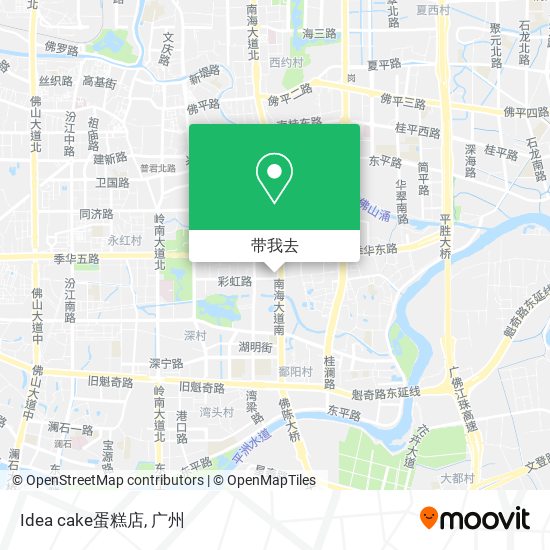 Idea cake蛋糕店地图