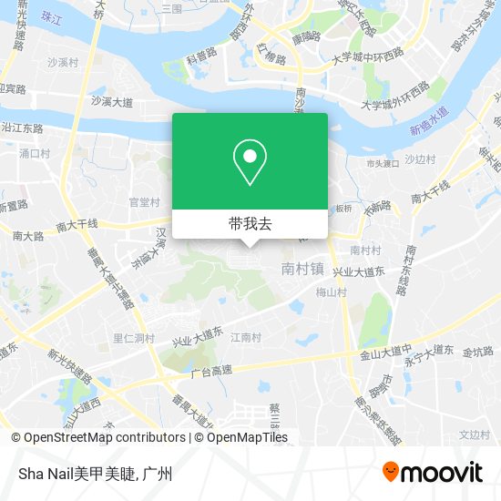 Sha Nail美甲美睫地图