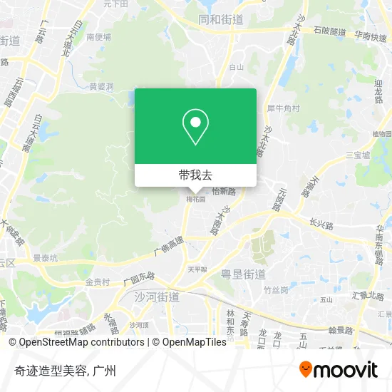 奇迹造型美容地图