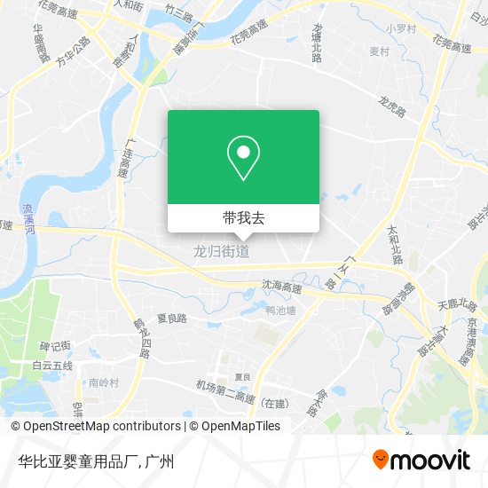 华比亚婴童用品厂地图