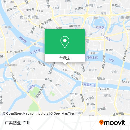广实酒业地图