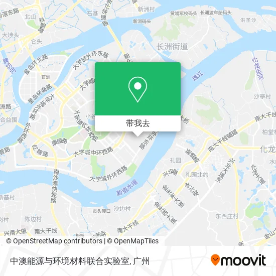 中澳能源与环境材料联合实验室地图