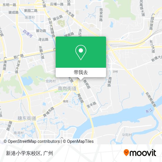 新港小学东校区地图