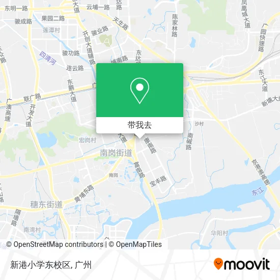 新港小学东校区地图