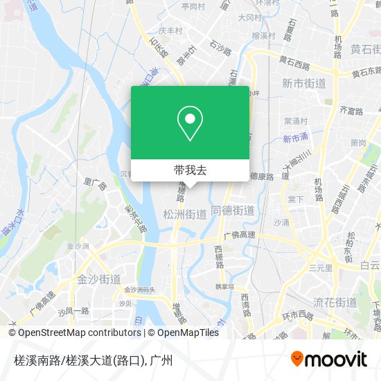 槎溪南路/槎溪大道(路口)地图