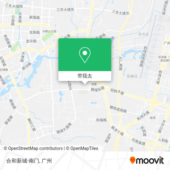 合和新城-南门地图