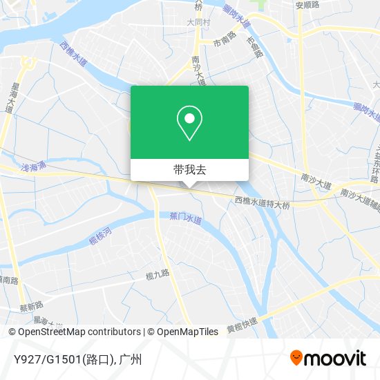 Y927/G1501(路口)地图