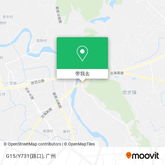 G15/Y731(路口)地图