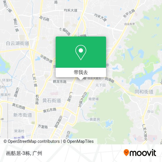 画舫居-3栋地图