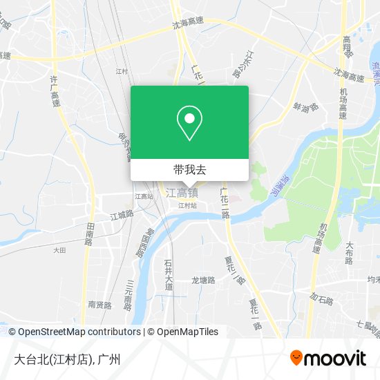 大台北(江村店)地图