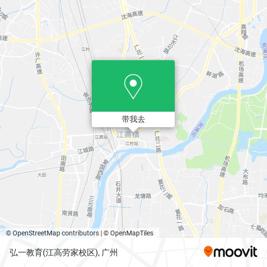 弘一教育(江高劳家校区)地图