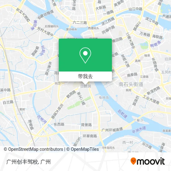 广州创丰驾校地图