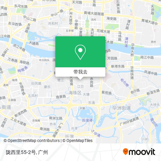 陇西里55-2号地图