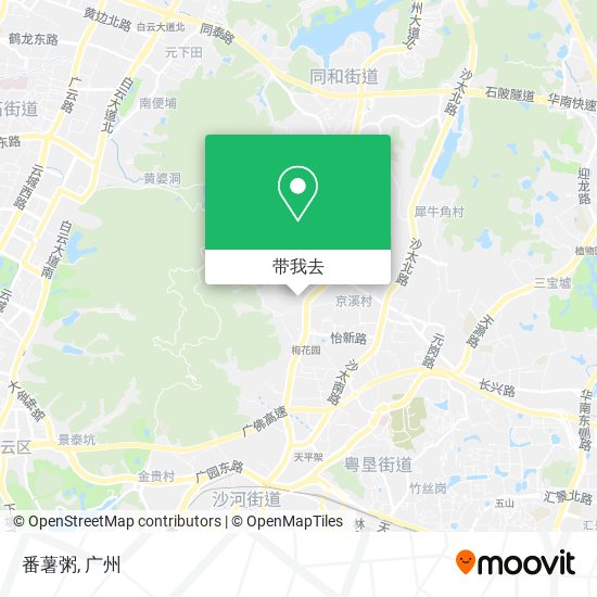 番薯粥地图