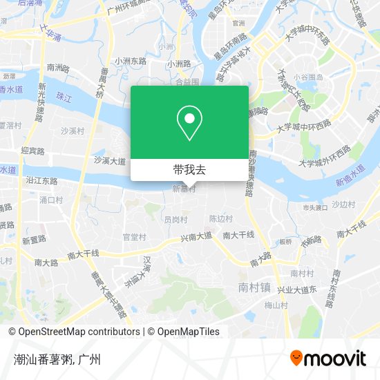 潮汕番薯粥地图