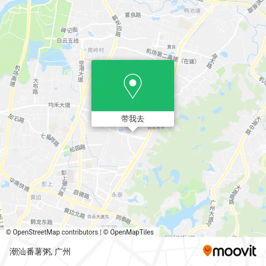 潮汕番薯粥地图