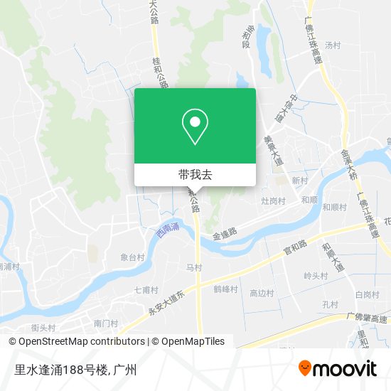 里水逢涌188号楼地图