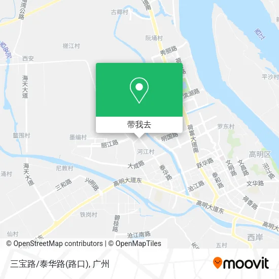 三宝路/泰华路(路口)地图