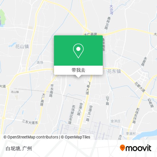 白坭塘地图