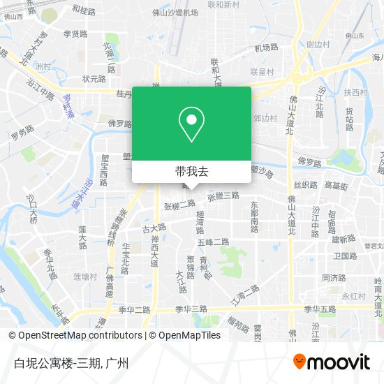 白坭公寓楼-三期地图