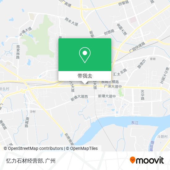 忆力石材经营部地图
