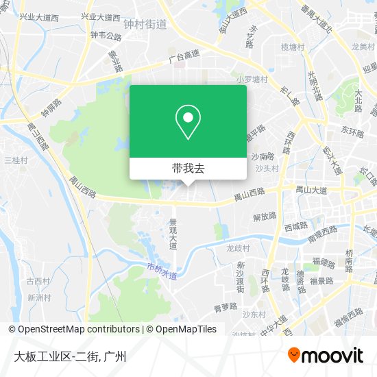大板工业区-二街地图