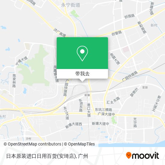 日本原装进口日用百货(安琦店)地图