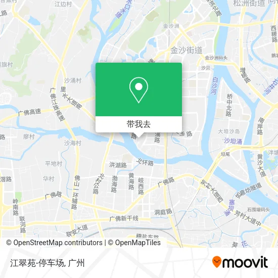 江翠苑-停车场地图