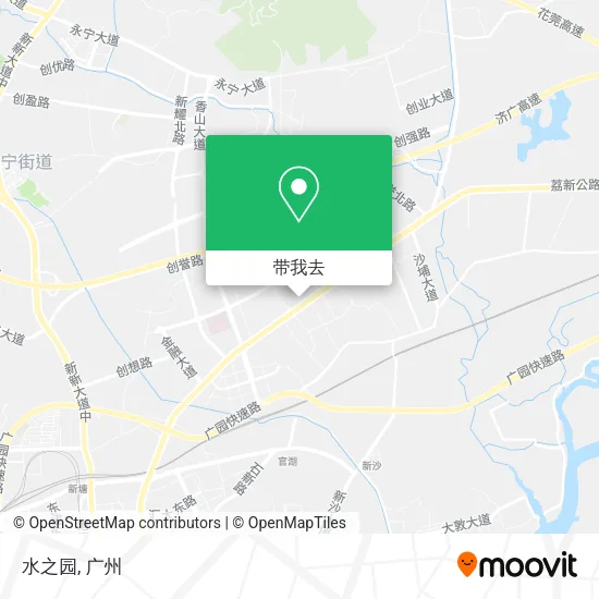 水之园地图