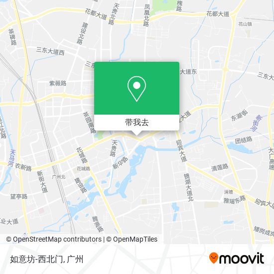 如意坊-西北门地图
