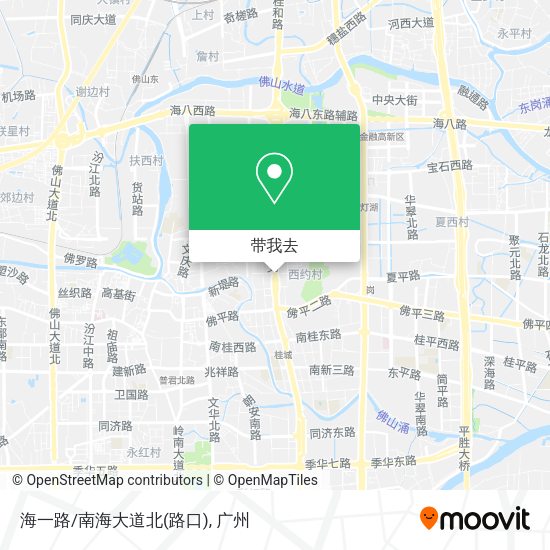 海一路/南海大道北(路口)地图