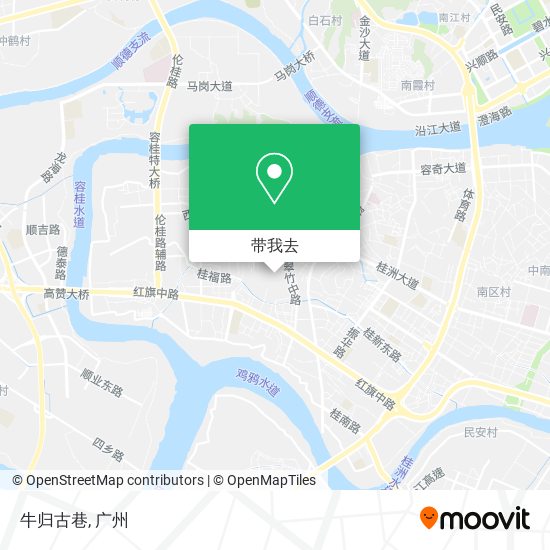 牛归古巷地图