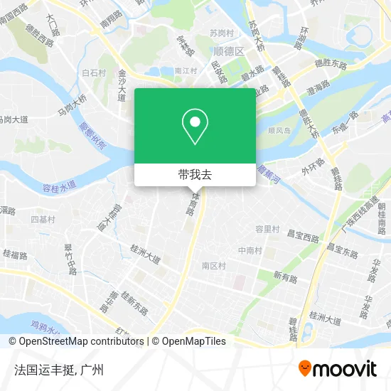 法国运丰挺地图