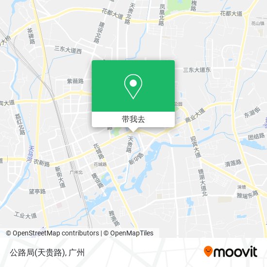 公路局(天贵路)地图