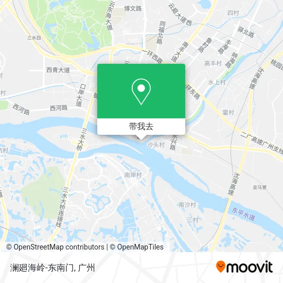 澜廻海岭-东南门地图