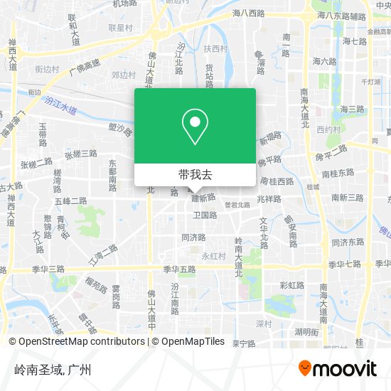 岭南圣域地图