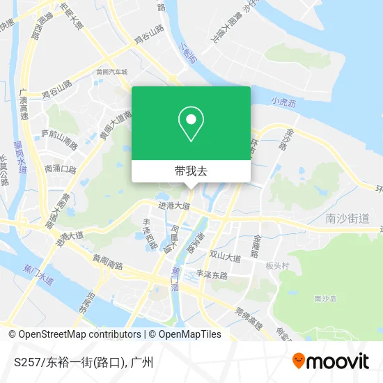 S257/东裕一街(路口)地图