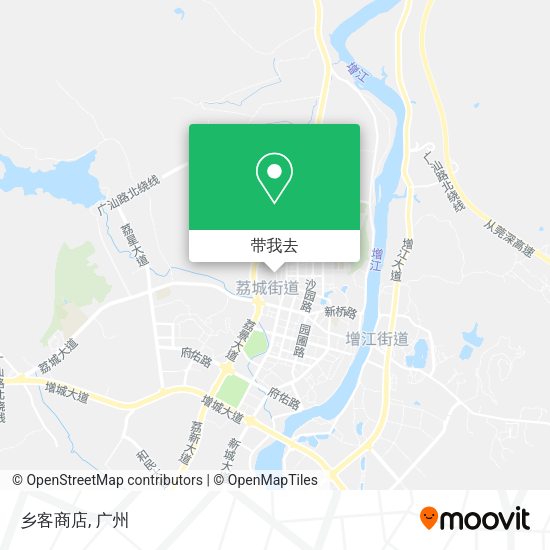 乡客商店地图