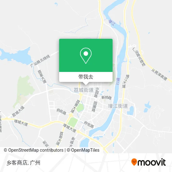 乡客商店地图
