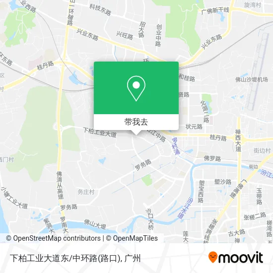 下柏工业大道东/中环路(路口)地图
