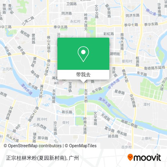 正宗桂林米粉(夏园新村南)地图