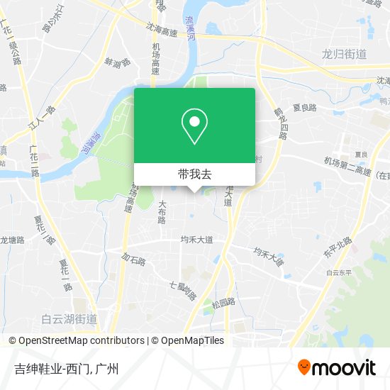 吉绅鞋业-西门地图