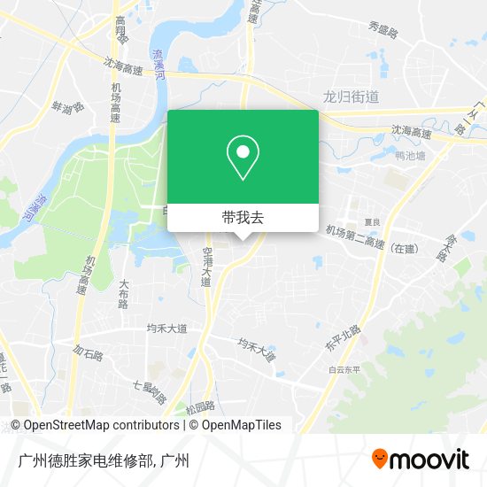 广州德胜家电维修部地图