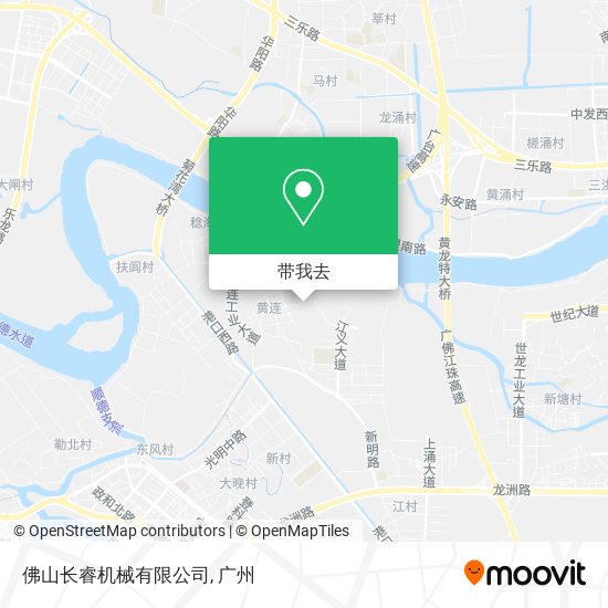 佛山长睿机械有限公司地图