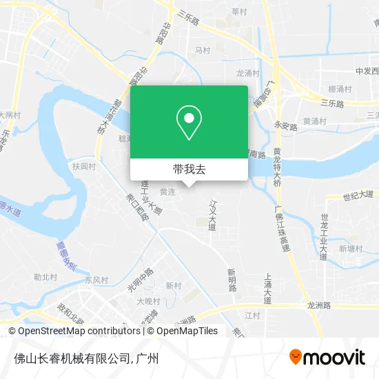 佛山长睿机械有限公司地图