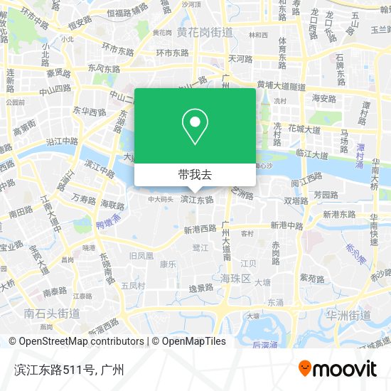 滨江东路511号地图