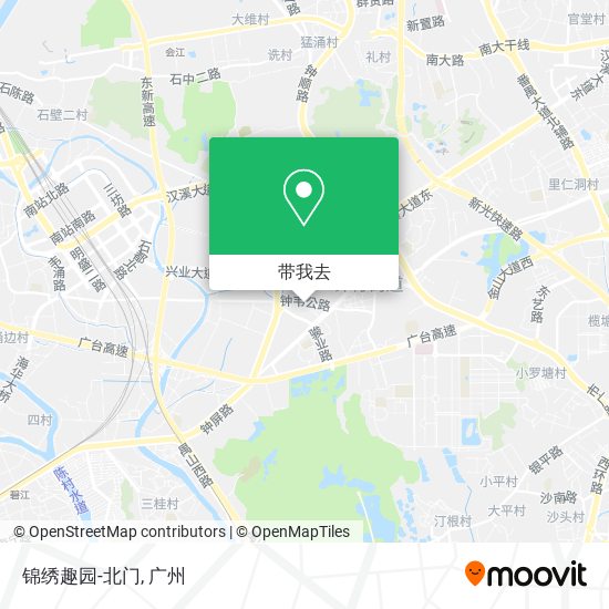 锦绣趣园-北门地图